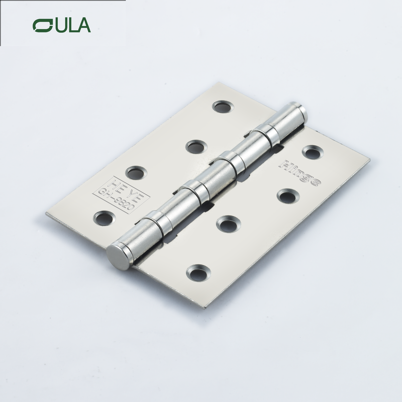 OEM Logo High Quality Iron Brush Steel Flat Butt Door Hinge Ball Bearing Furniture Pivot Door Hinge Window Hotel Use Modern