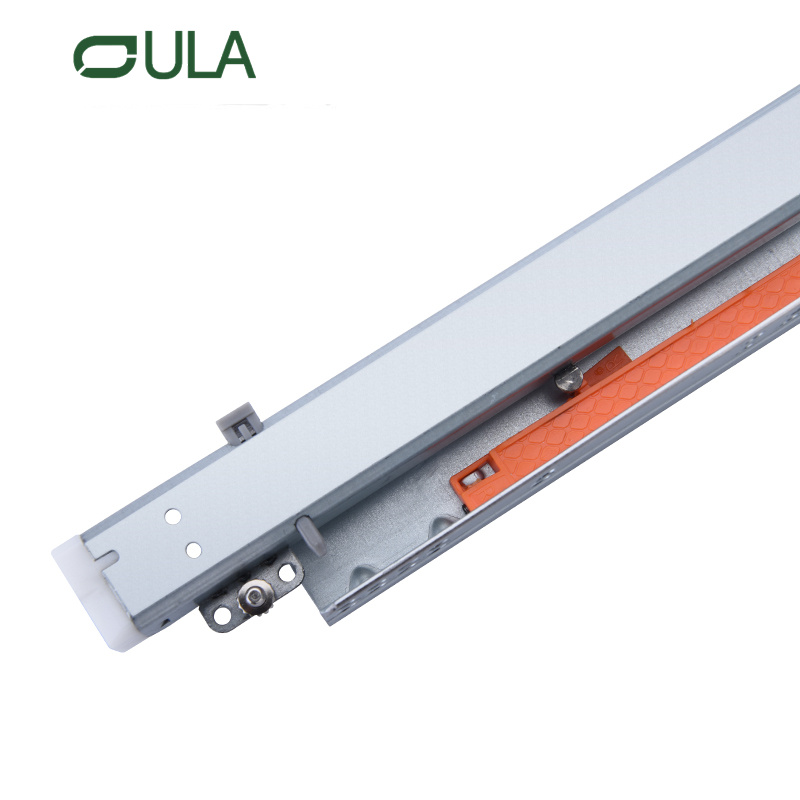 Furniture hardware undermount push open drawer slide