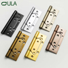 High Quality Modern Iron 2BB Butterfly Flush Door Hinge Multicolor Mute Hidden Cabinet Hinge for Window and Hotel Use