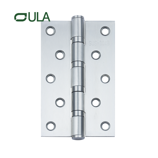 5-Inch Stainless Steel Butt Door Hinge with 4 BB Ball Bearing Heavy Duty Long Life Pivot Hinge Modern Design for Door