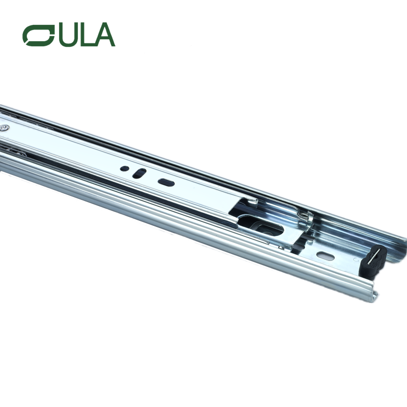 10-24 Inch Telescopic Channel Drawer Runner Slide Rail Full Extension for Drawers