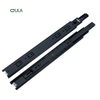 Factory High Quality 45mm Kitchen Cabinet Slide Rail 3-Fold Iron Drawer Slide with Black Finish for Furniture Hardware