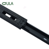 Factory hot sale full extension telescopic black finish drawer slide rail 40mm undermount drawer slide for furniture