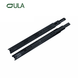 Full Extension Heavy-Duty Steel Drawer Slide Rail Telescopic Furniture Hardware