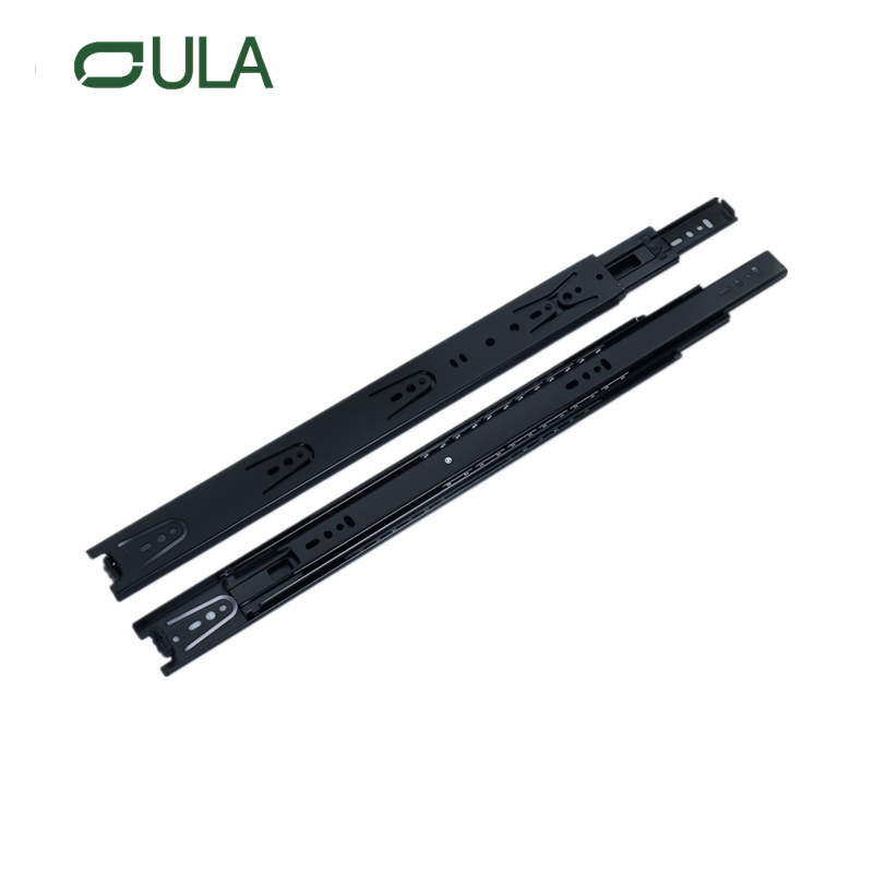 Full Extension Heavy-Duty Steel Drawer Slide Rail Telescopic Furniture Hardware