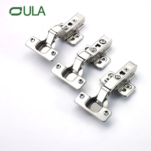 High Quality 3D Iron/Stainless Steel Hydraulic Cabinet Hinge Soft-Closing Adjustable for Kitchen Furniture OEM Furniture Hinges