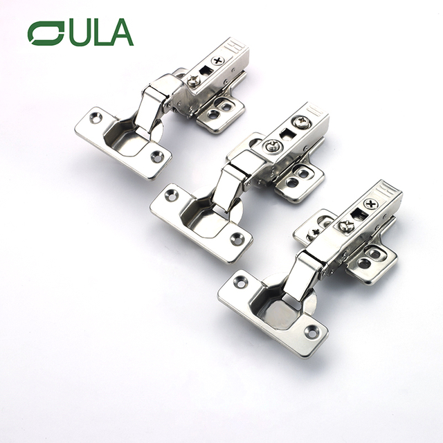 High Quality 3D Iron/Stainless Steel Hydraulic Cabinet Hinge Soft-Closing Adjustable for Kitchen Furniture OEM Furniture Hinges