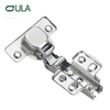 High Quality Soft Closing Stainless Steel Spring Furniture Door Hinge Concealed Clip Insert Kitchen Cabinets Living Room Bedroom