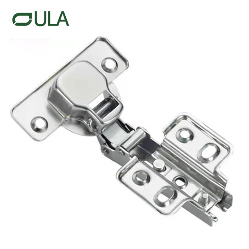 High Quality Soft Closing Stainless Steel Spring Furniture Door Hinge Concealed Clip Insert Kitchen Cabinets Living Room Bedroom