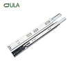 Heavy-Duty Soft-Closing Zinc Finish Drawer Slide 45mm Undermount Modern Style Sliding Rail for Kitchen & Home Cabinet & Wardrobe